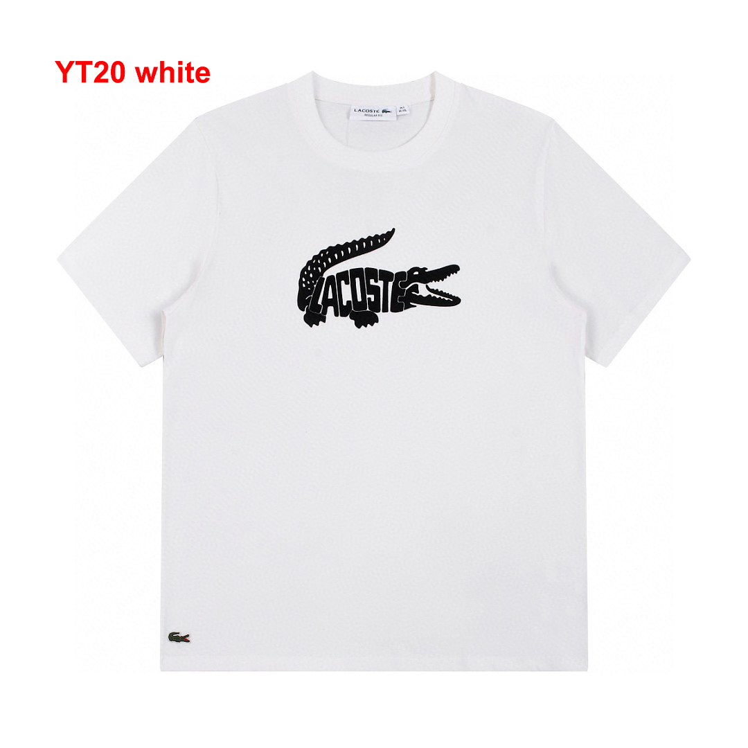 Lacoste Stripe Neck T-Shirt · A3050 — תמונה 8