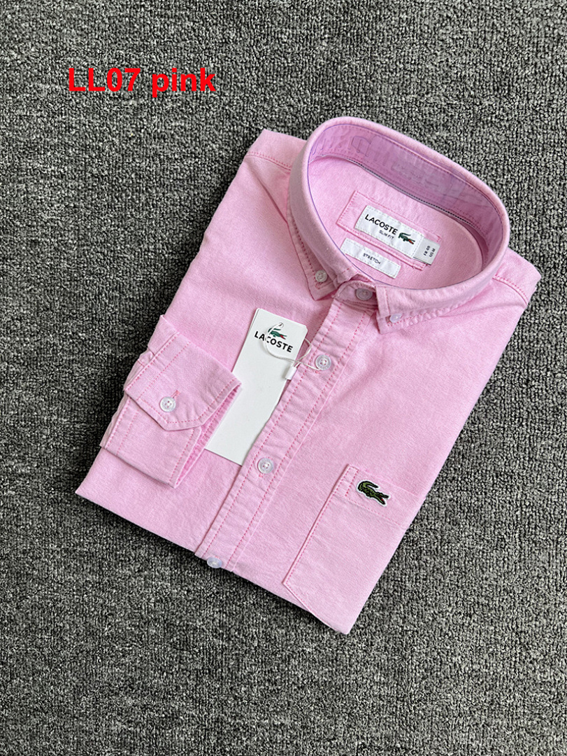 Lacoste Men's Regular Fit Oxford Shirt · A492 — תמונה 7