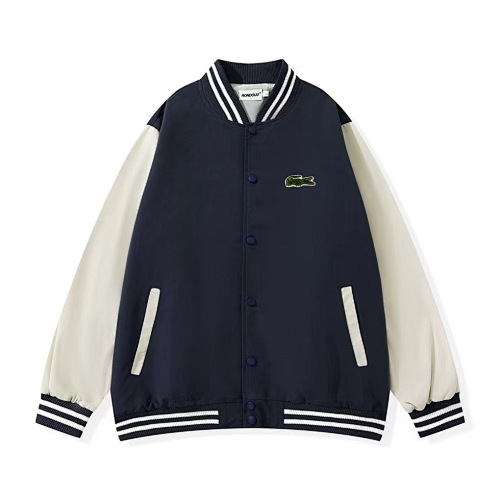 Lacoste Unisex Embroidered Badge Fleece Bomber · A2896