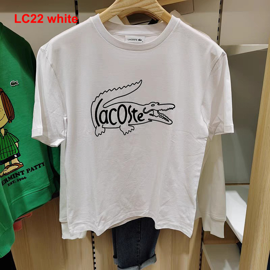 Lacoste Signature Print Cotton T-shirt · A2305 — תמונה 7