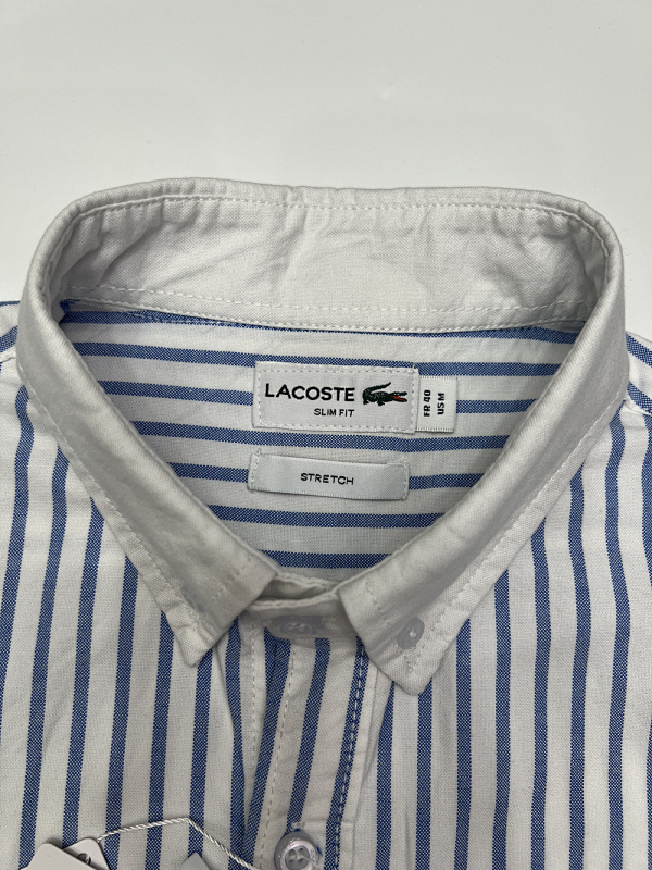 Lacoste Regular Fit Striped Oxford Shirt · A2310 — תמונה 5