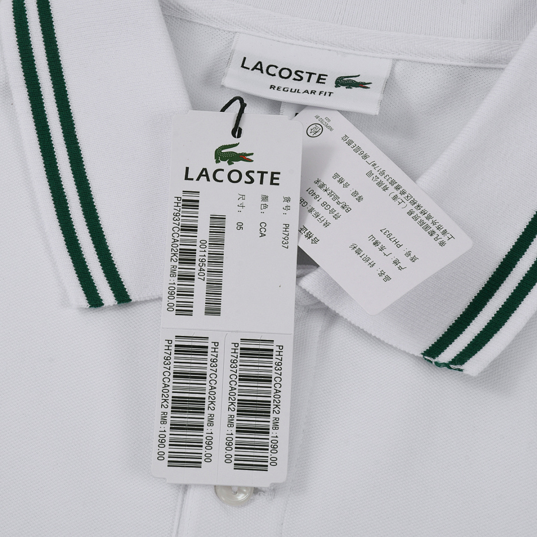 Lacoste L.12.12 Badge Print Polo Shirt · A2454 — תמונה 42