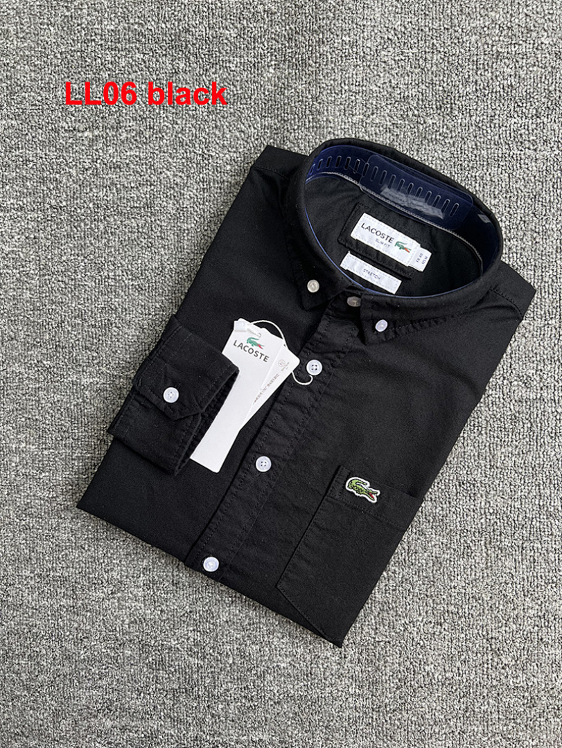 Lacoste Men's Regular Fit Oxford Shirt · A492 — תמונה 8