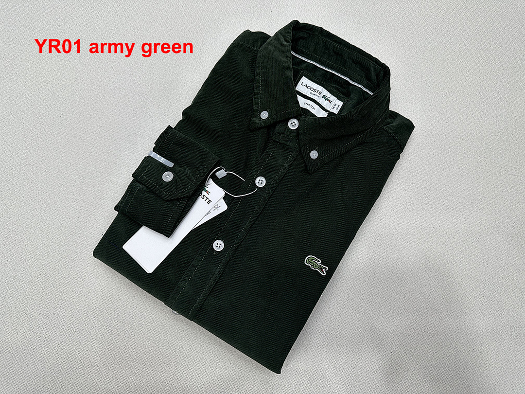 Lacoste Regular Fit Corduroy Shirt · A2291 — תמונה 8