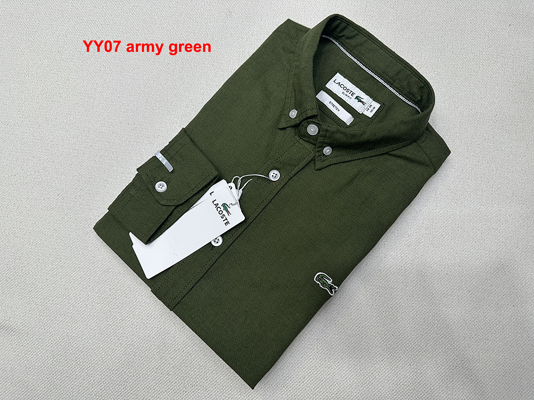 Lacoste Regular Fit Linen Shirt · A2922 — תמונה 3