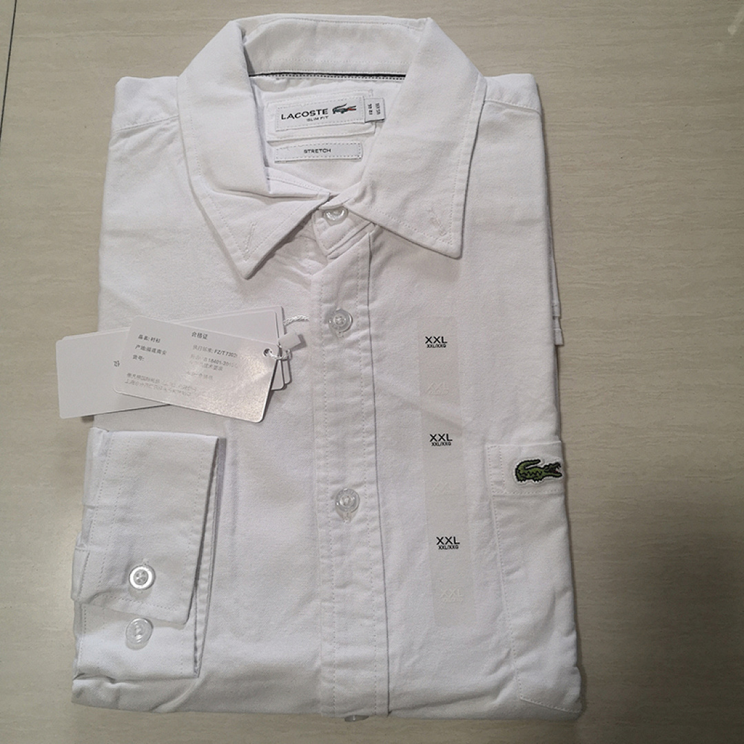 Lacoste Men's Regular Fit Oxford Shirt · A492 — תמונה 3