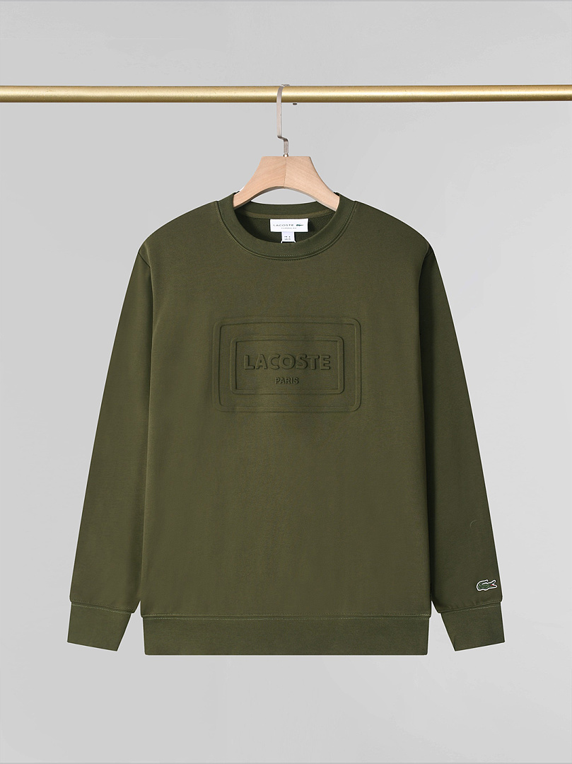Lacoste Embossed Fleece Sweatshirt · A3306 — תמונה 85