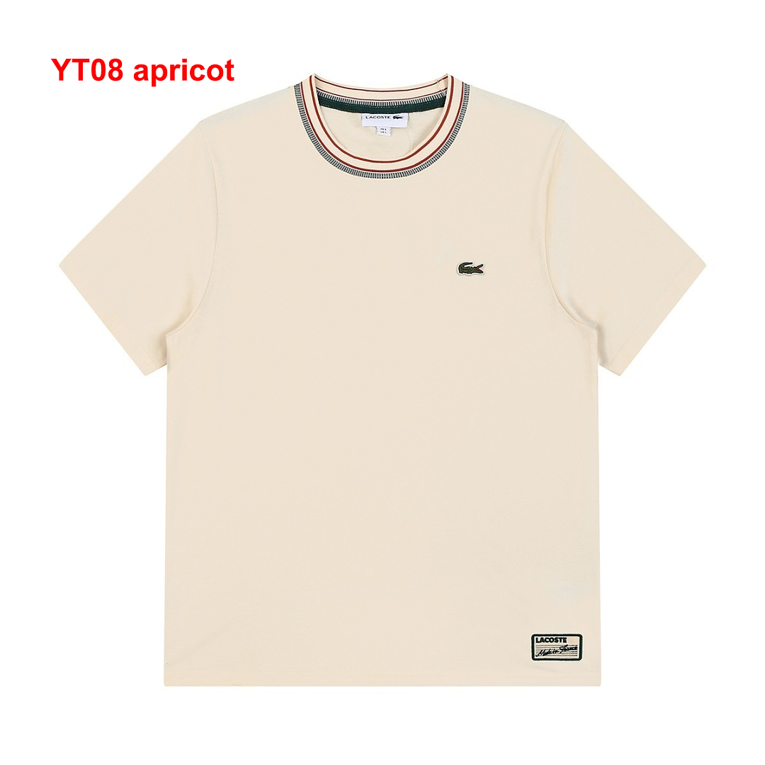 Lacoste Stripe Neck T-Shirt · A3050 — תמונה 20