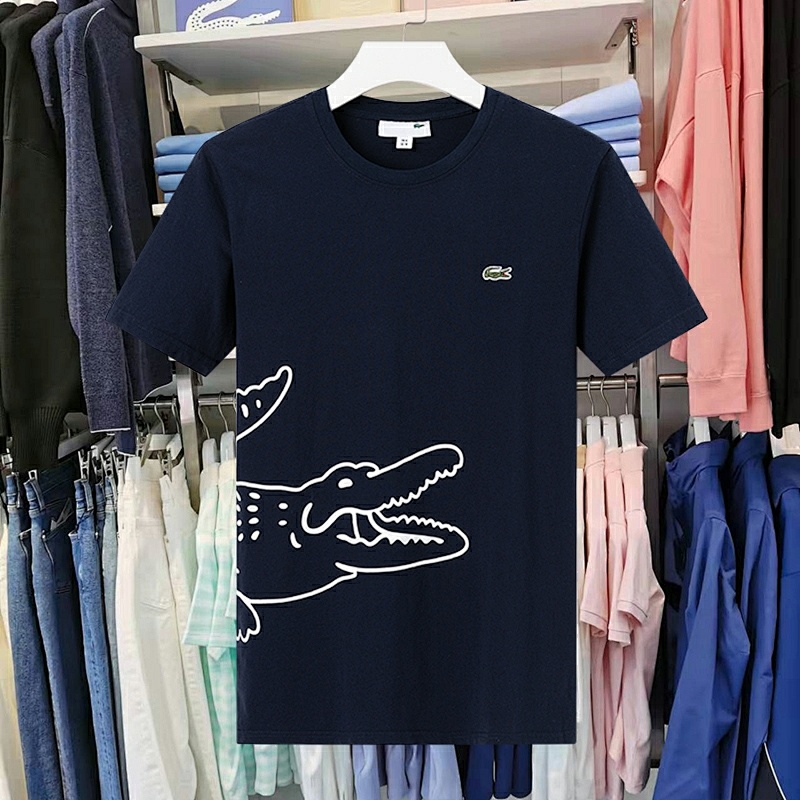 Lacoste Signature Print Cotton T-shirt · A2305 — תמונה 41