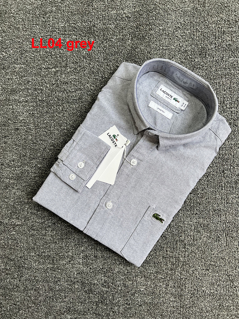 Lacoste Men's Regular Fit Oxford Shirt · A492 — תמונה 9