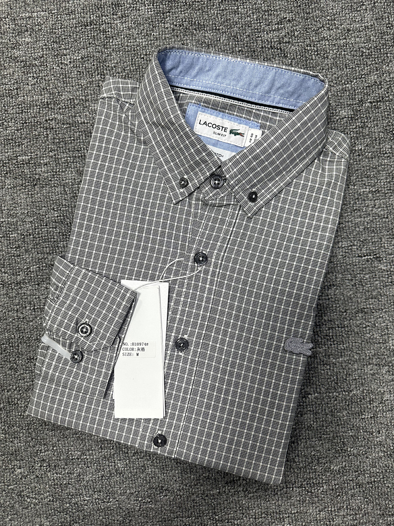 Lacoste — חולצה מכופתרת · A3039 — תמונה 4