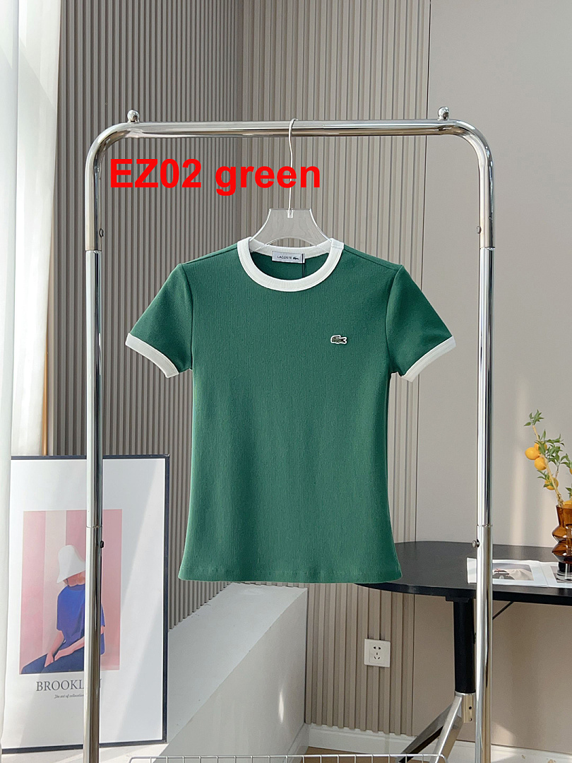 Lacoste Contrast Trim Jersey T-Shirt · A3120 — תמונה 28