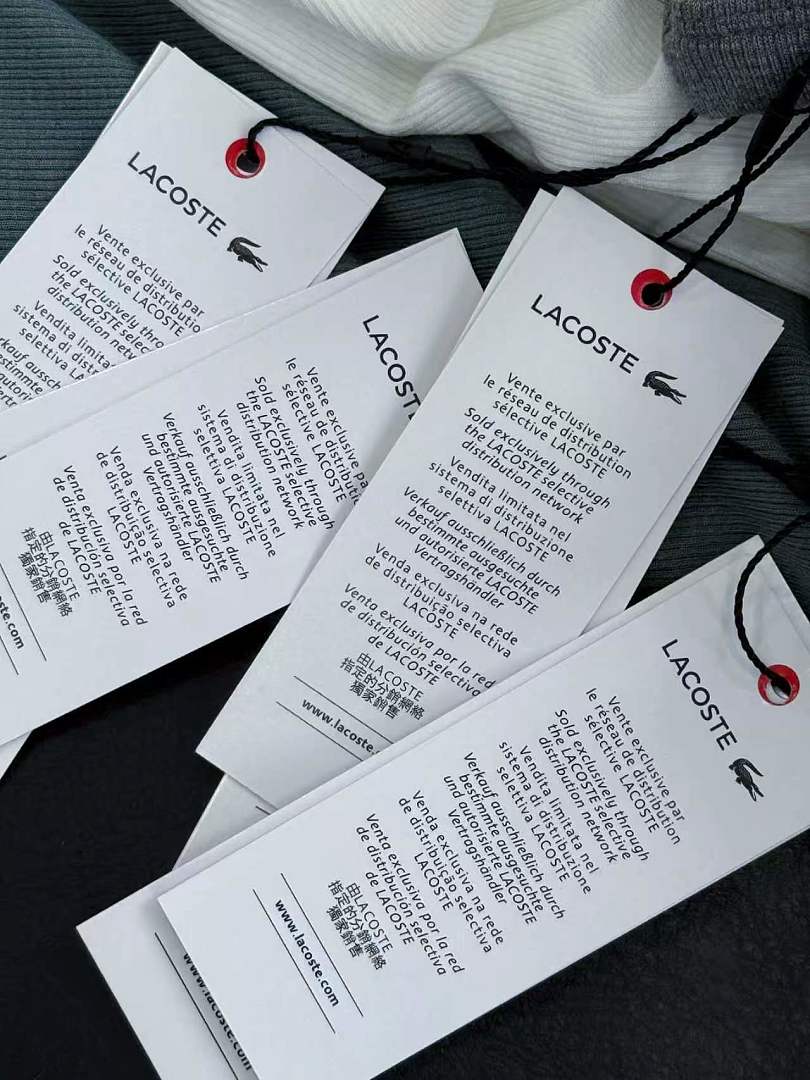 Lacoste Slim Fit Ribbed Cotton T-Shirt · A3366 — תמונה 5