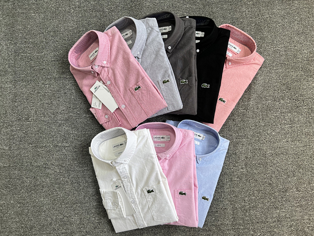 Lacoste Men's Regular Fit Oxford Shirt · A492 — תמונה 15