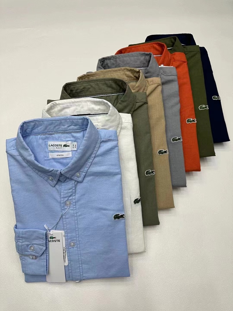 Lacoste Regular Fit Oxford Shirt · A2253 — תמונה 18