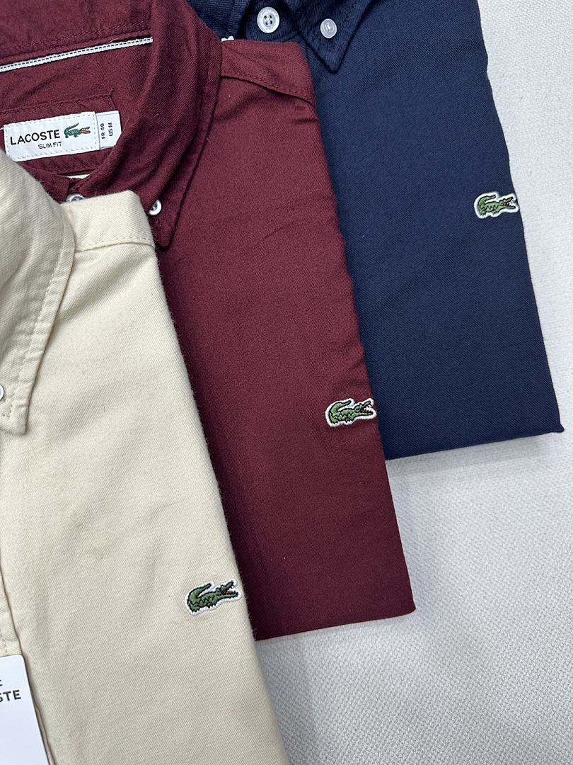 Lacoste — חולצה מכופתרת · A1793 — תמונה 32