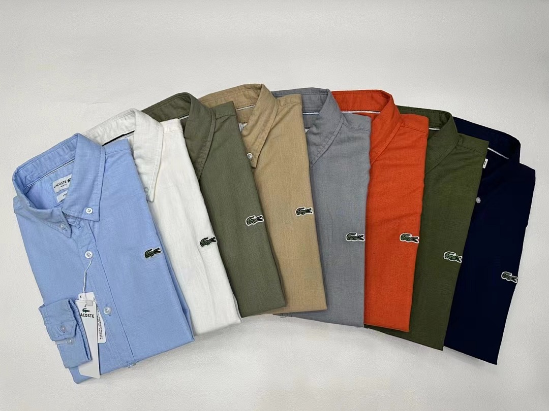 Lacoste Regular Fit Oxford Shirt · A2253 — תמונה 19