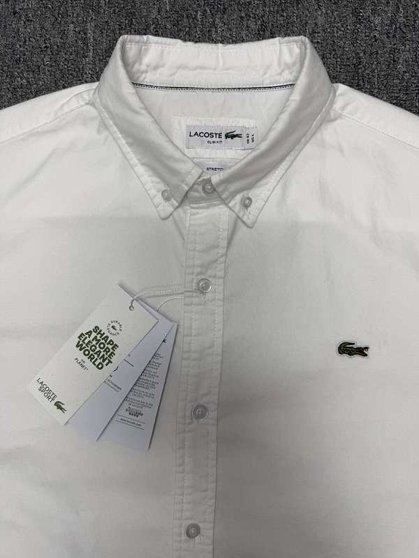 Lacoste Regular Fit Short-Sleeved Oxford Shirt · A1507 — תמונה 18