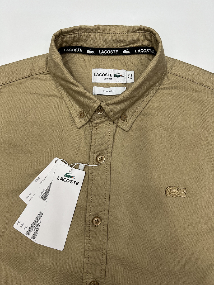 Lacoste Regular Fit Oxford Cotton Shirt · A2204 — תמונה 12