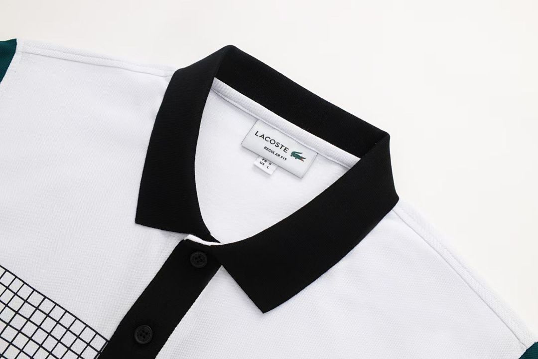 Lacoste Regular Fit Colorblock Piqué Polo · A2976 — תמונה 6