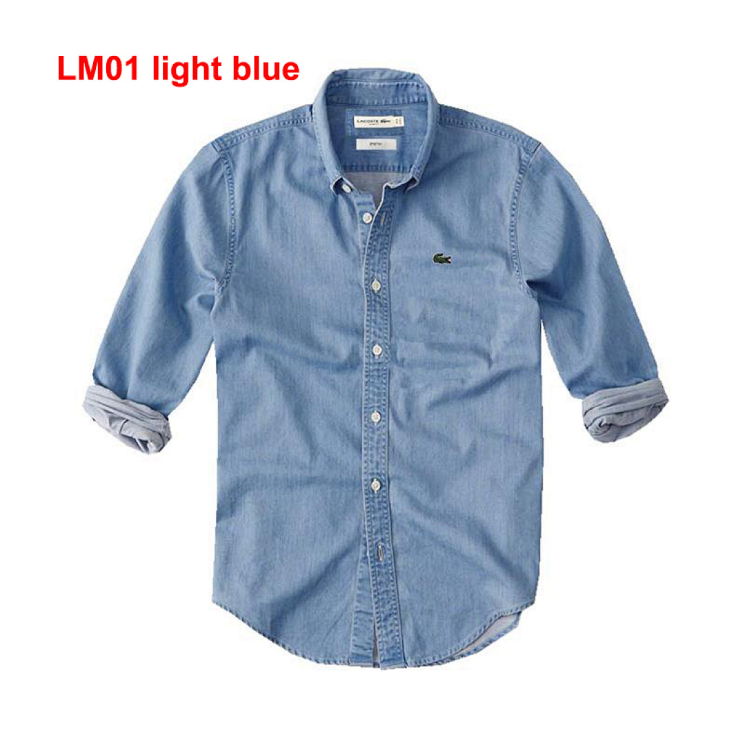 Lacoste Regular Fit Lightweight Denim Shirt · A523 — תמונה 6