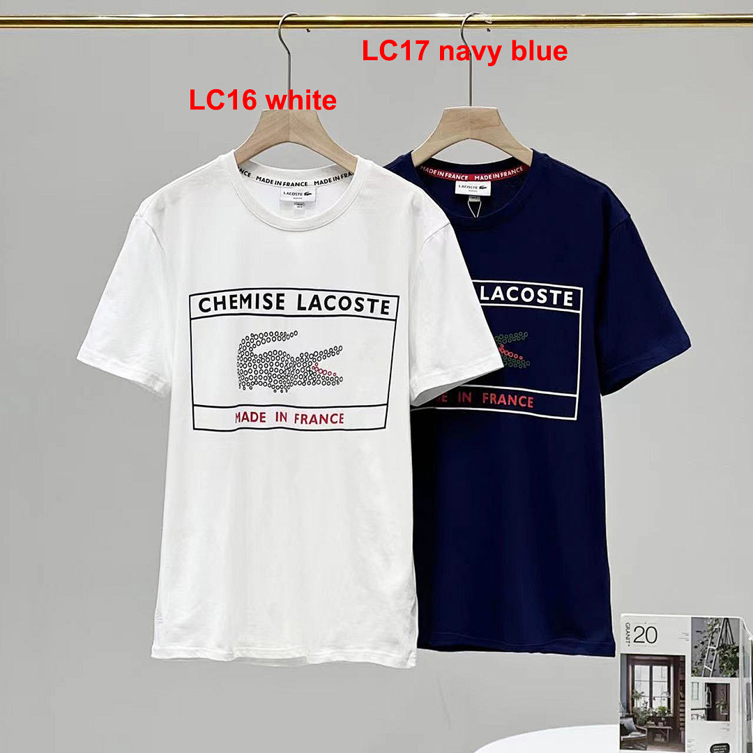 Lacoste Signature Print Cotton T-shirt · A2305 — תמונה 10