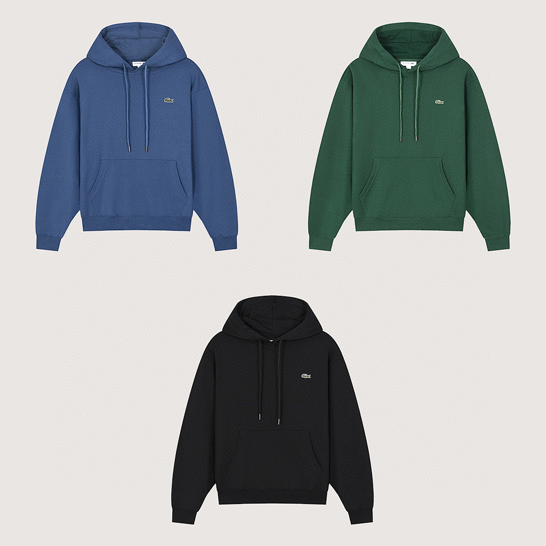 Lacoste Oversized Fleece Hoodie · A2644 — תמונה 62