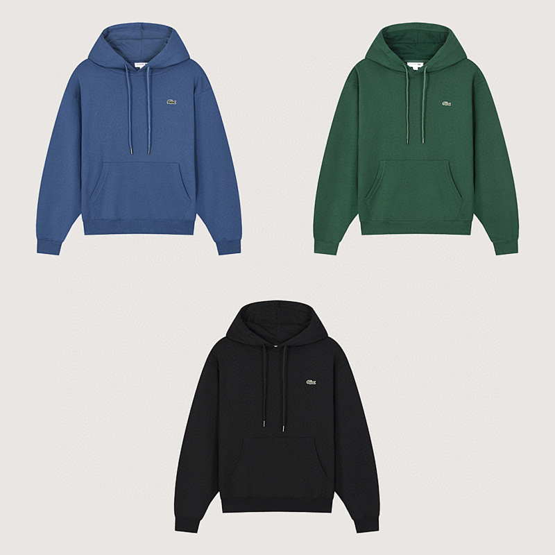 Lacoste Oversized Fleece Hoodie · A2644