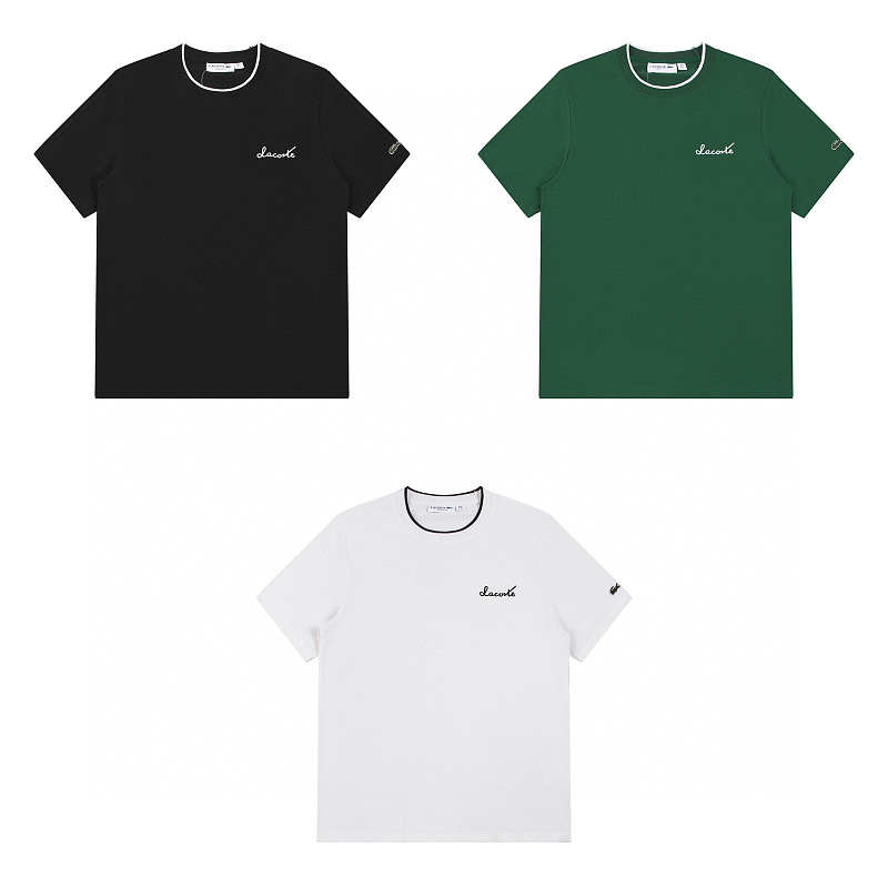 Lacoste Stripe Neck T-Shirt · A3050 — תמונה 54