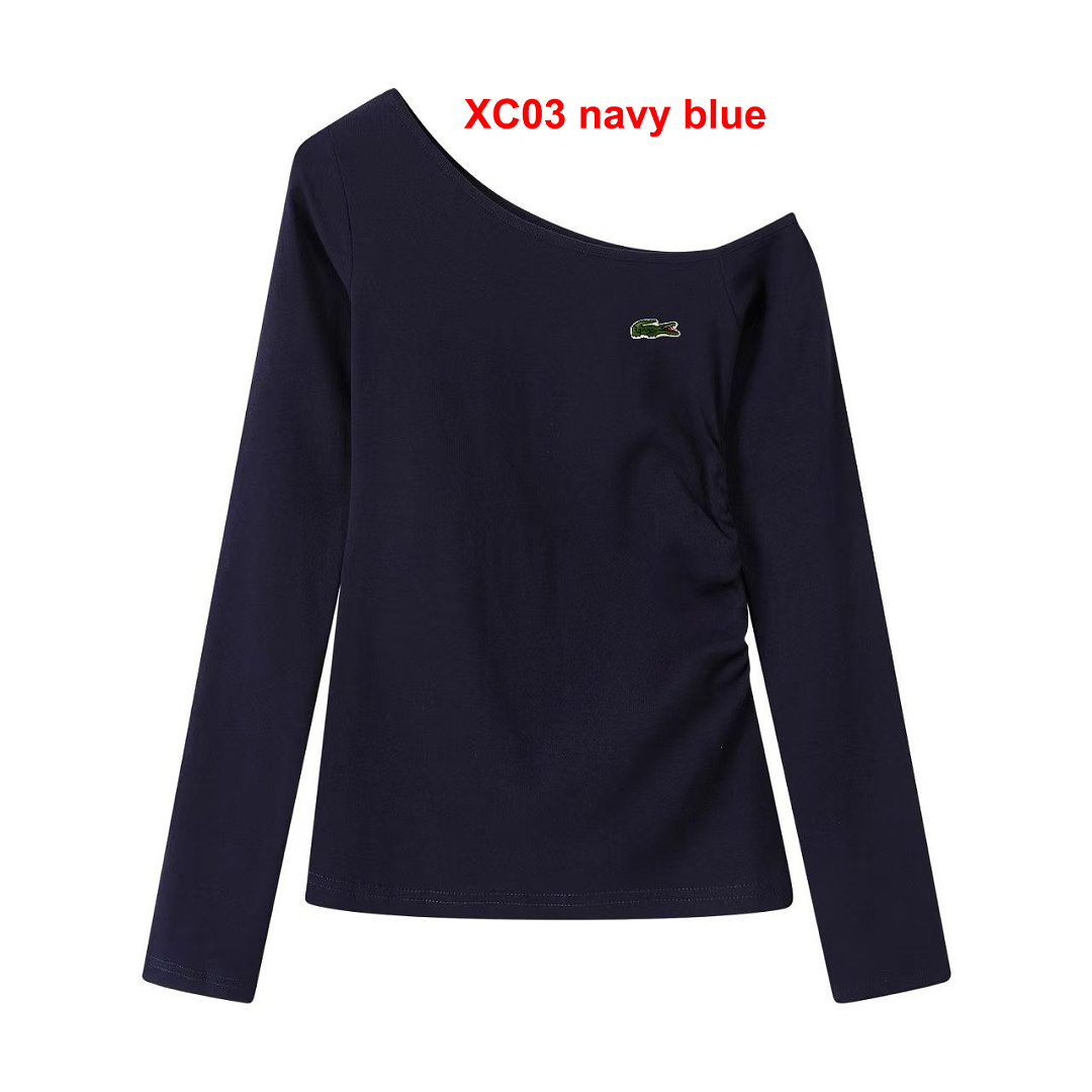Lacoste Women's Slim Fit Ribbed Cotton · A3115 — תמונה 2
