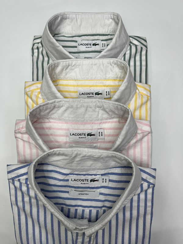 Lacoste Regular Fit Striped Oxford Shirt · A2310 — תמונה 31