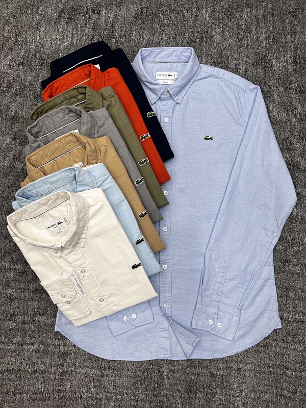 Lacoste Regular Fit Linen Shirt · A2922