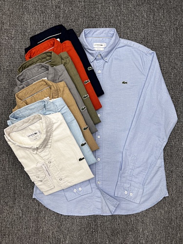 Lacoste Regular Fit Linen Shirt · A2922