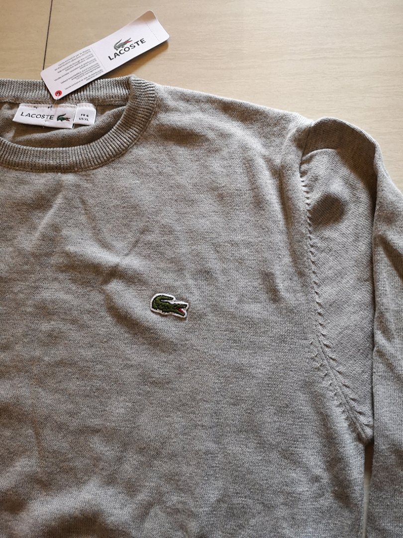 Lacoste Crew Neck Cotton Sweater · A241 — תמונה 12