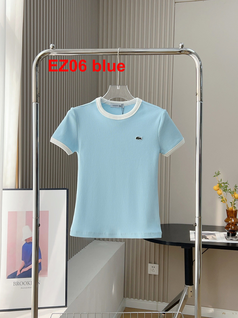 Lacoste Contrast Trim Jersey T-Shirt · A3120 — תמונה 24