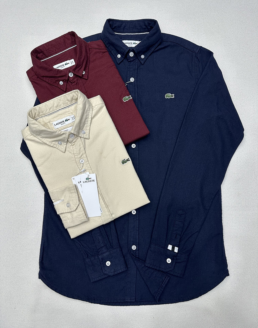 Lacoste — חולצה מכופתרת · A1793 — תמונה 36
