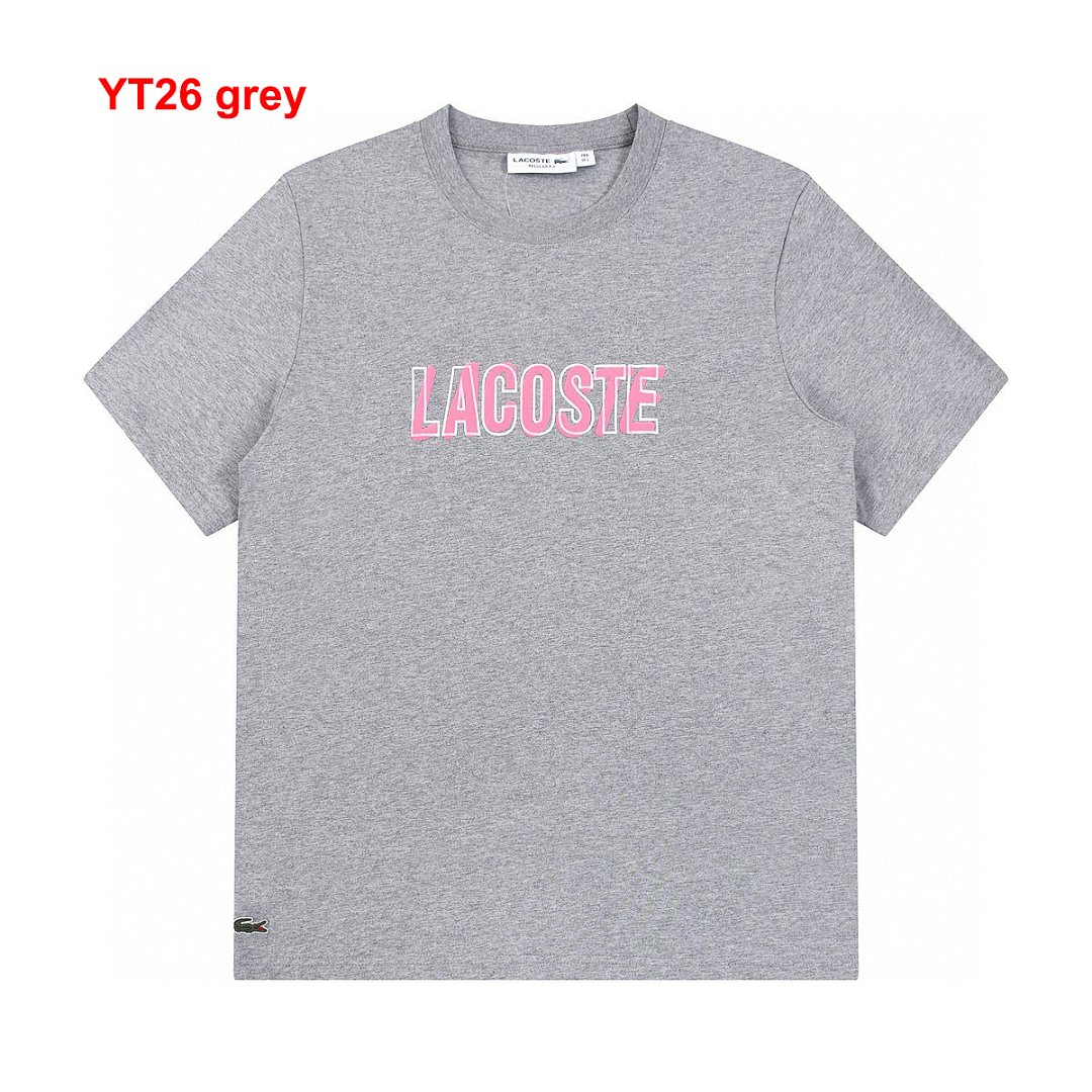 Lacoste Stripe Neck T-Shirt · A3050 — תמונה 2