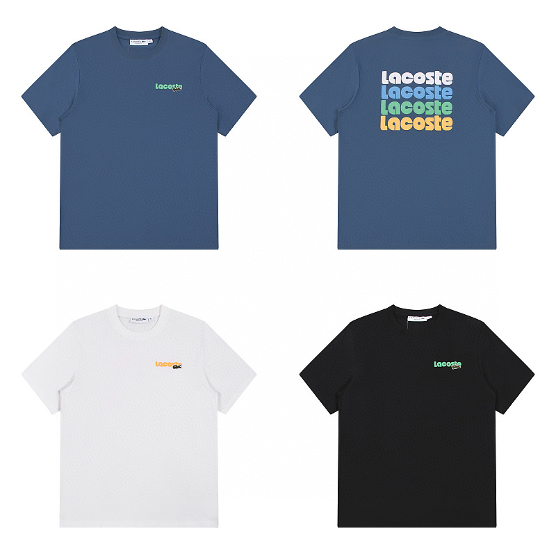 Lacoste Stripe Neck T-Shirt · A3050 — תמונה 64