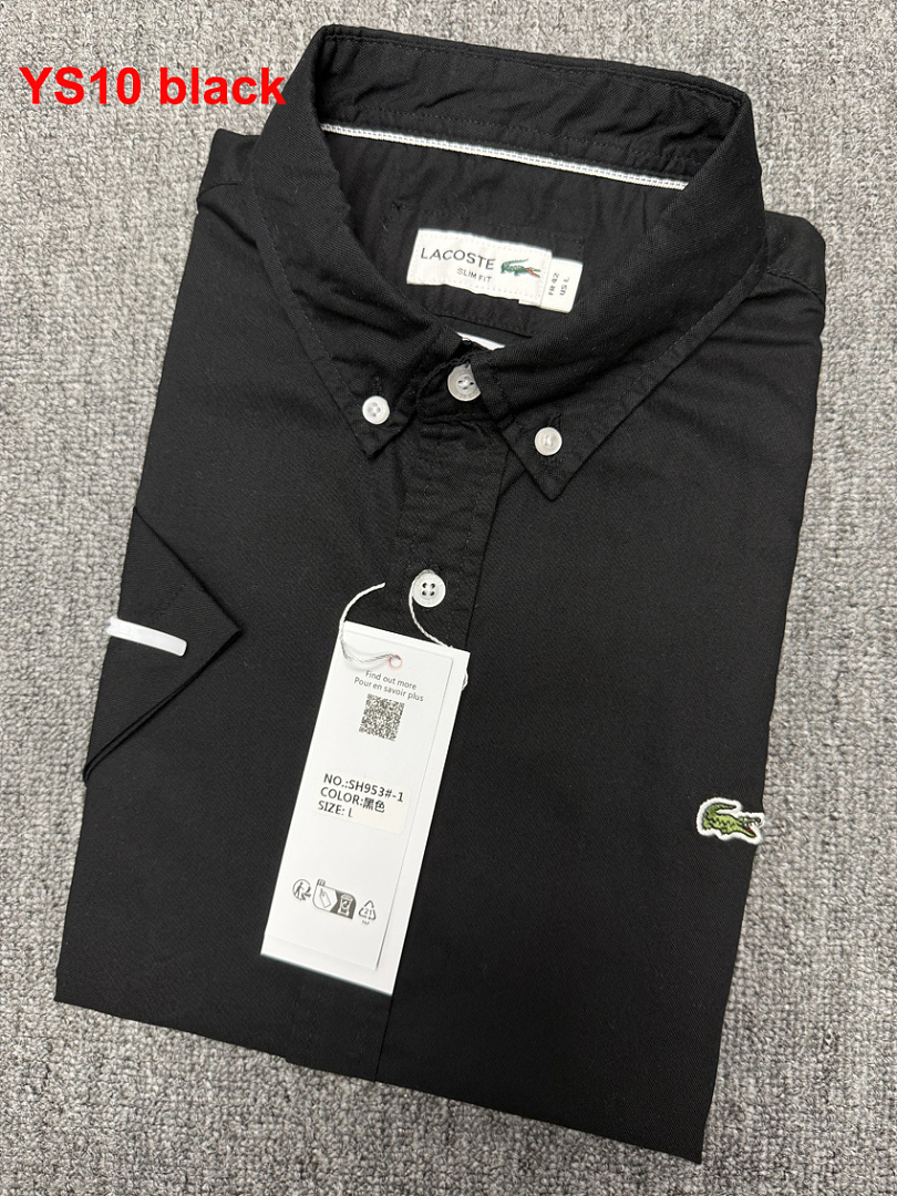 Lacoste Regular Fit Short-Sleeved Oxford Shirt · A1507 — תמונה 5