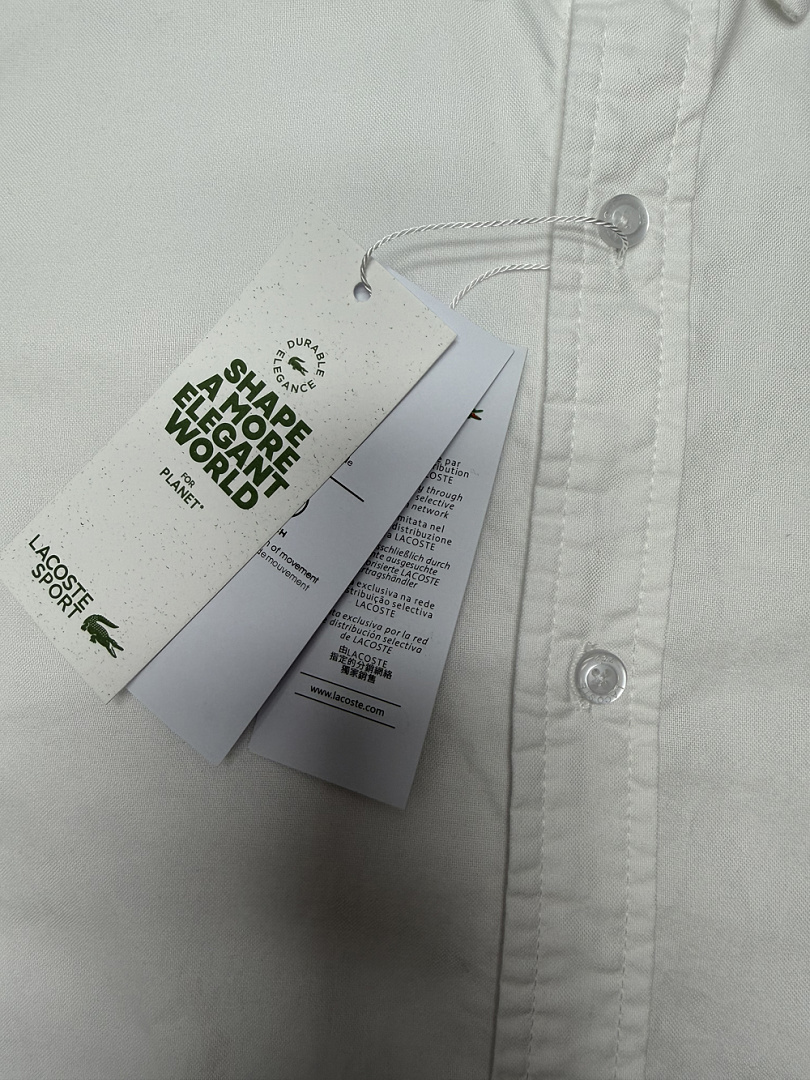 Lacoste Regular Fit Short-Sleeved Oxford Shirt · A1507 — תמונה 13