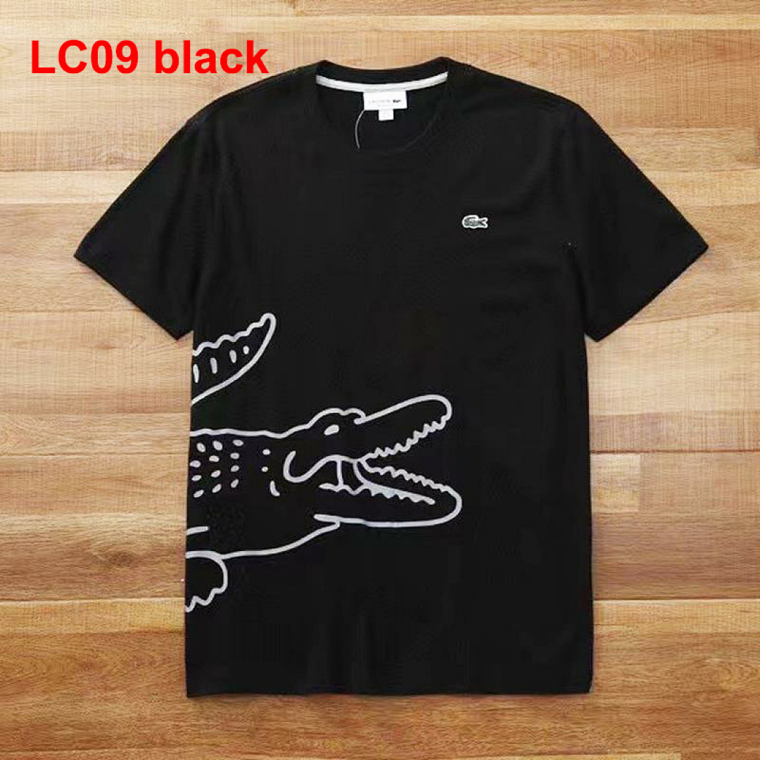 Lacoste Signature Print Cotton T-shirt · A2305 — תמונה 17
