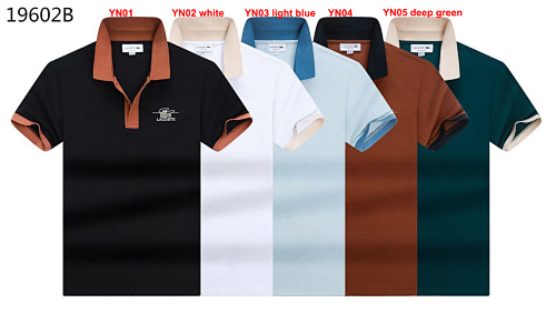Lacoste Classic Fit Contrast Rib Polo · A2966