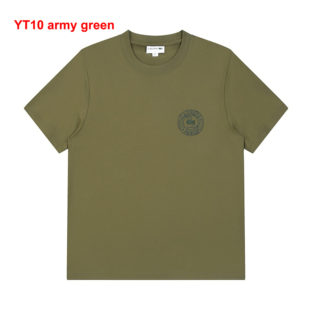 Lacoste Stripe Neck T-Shirt · A3050 — תמונה 18