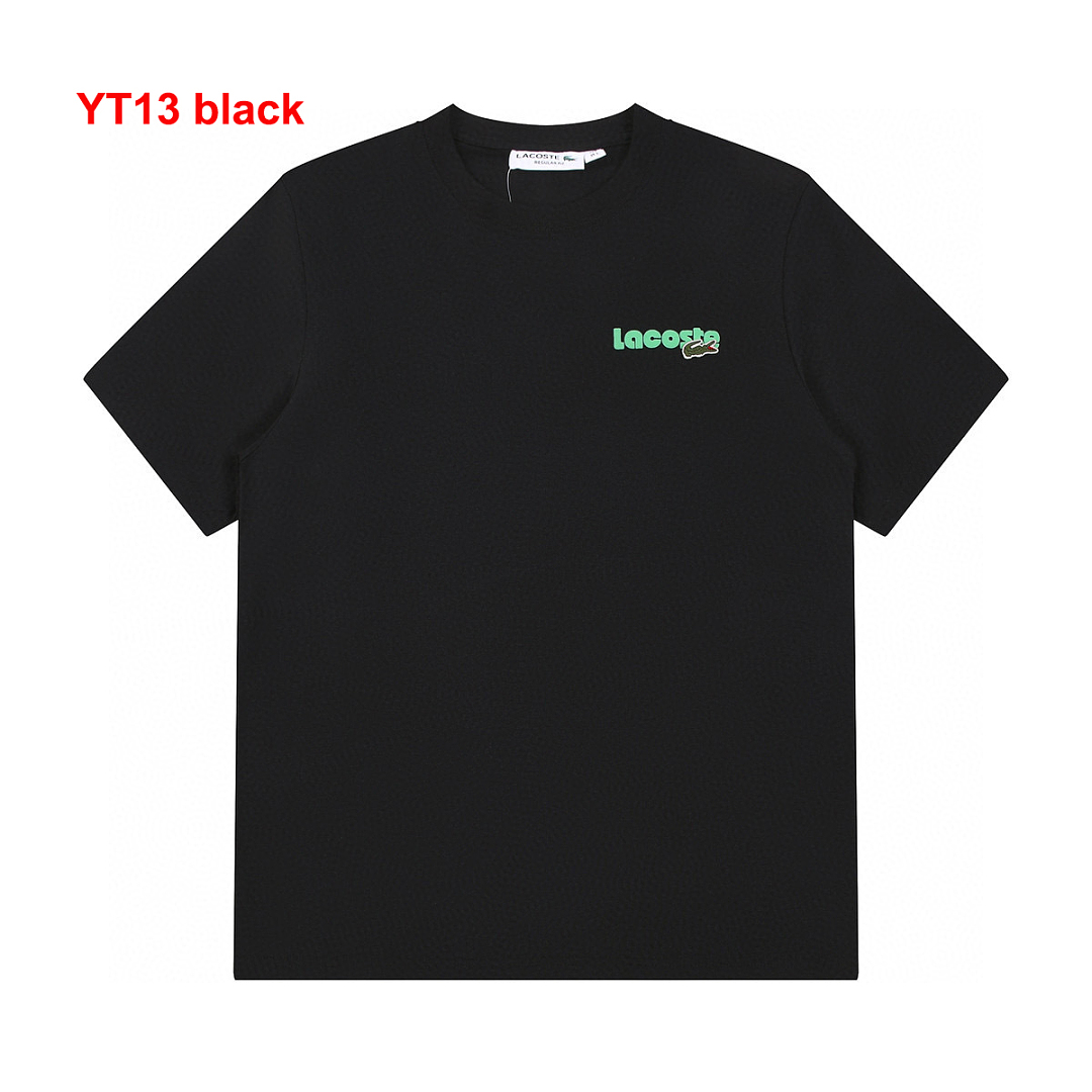 Lacoste Stripe Neck T-Shirt · A3050 — תמונה 15