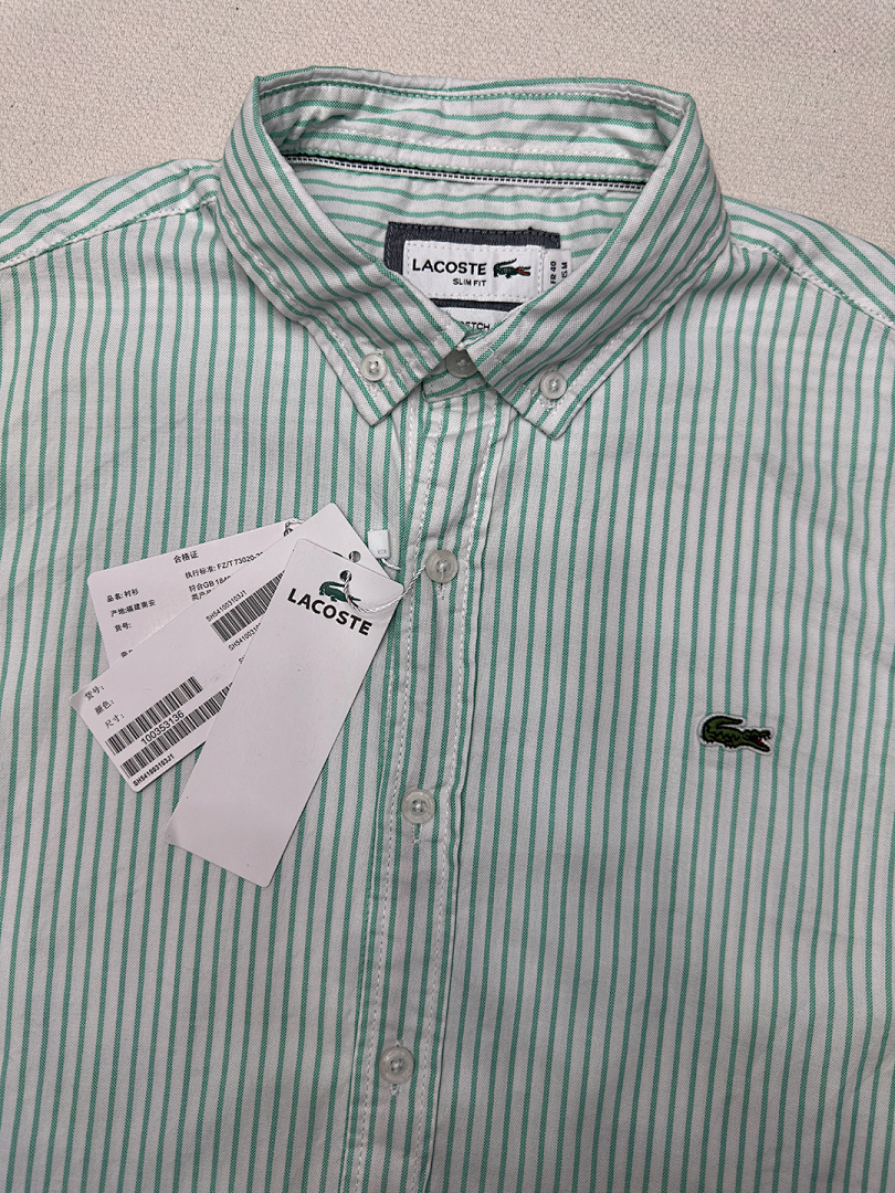Lacoste — חולצה מכופתרת · A1144 — תמונה 5