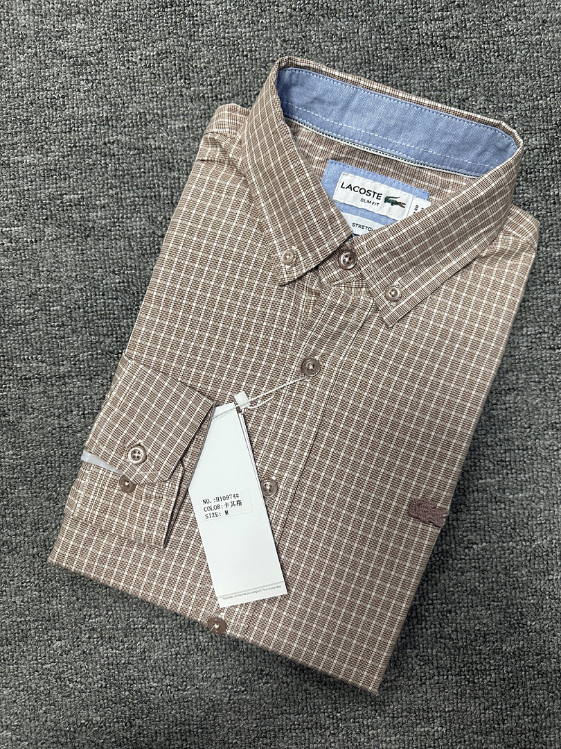 Lacoste — חולצה מכופתרת · A3039 — תמונה 5