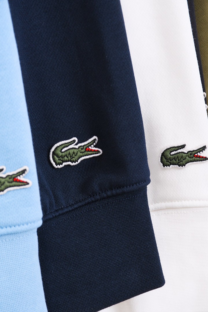Lacoste Embossed Fleece Sweatshirt · A3306 — תמונה 75