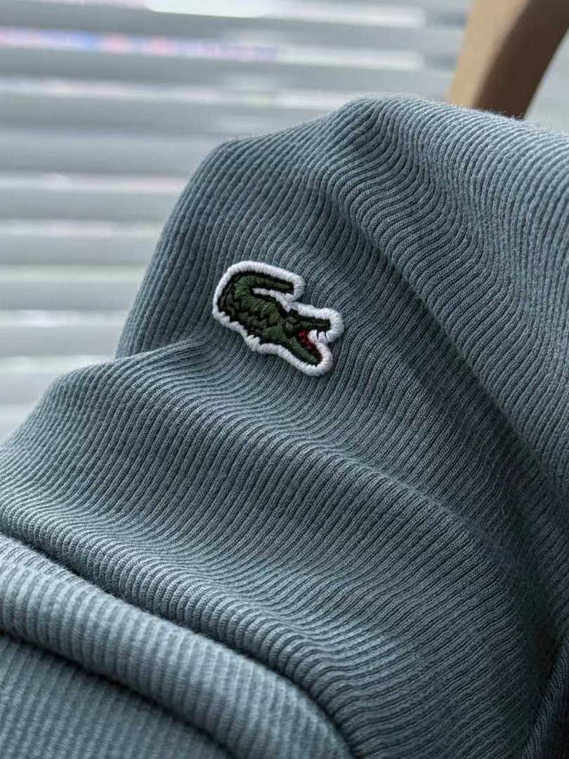 Lacoste Slim Fit Ribbed Cotton T-Shirt · A3366 — תמונה 13