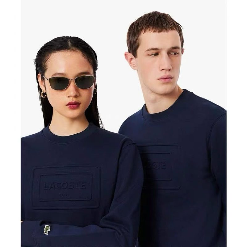 Lacoste Embossed Fleece Sweatshirt · A3306 — תמונה 54