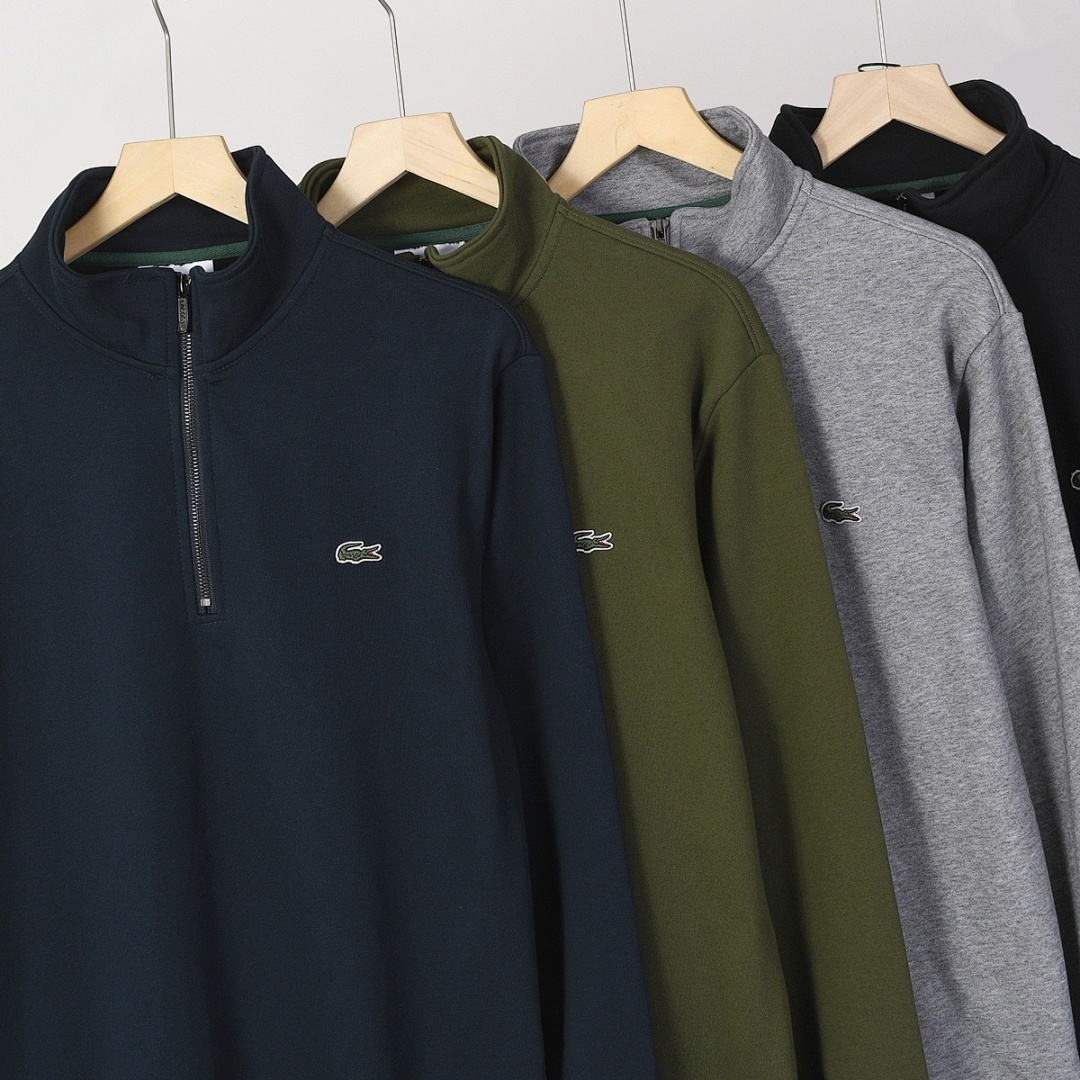Lacoste Zip-Up High-Neck Sweatshirt · A2818 — תמונה 31